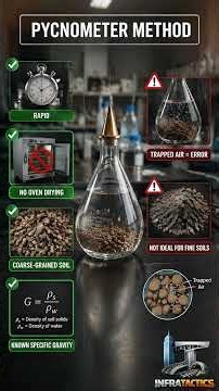 Pycnometer & Calcium Carbide Method | Water Content of Soil | Soil Mechanics