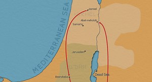 Elijah on Mt Horeb - BTstories.com