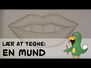 Lær at tegne EN MUND | HVORDANTEGNERJEG.DK ✔
