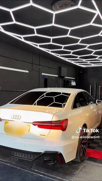 5% rear / 50% front 👀 DM to book 📩 #windowtint #tintuk #ukcars #birmingham #carstyle