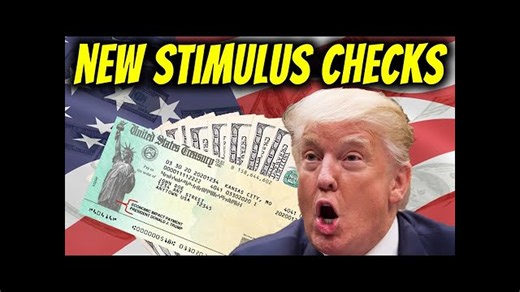 NEW Stimulus Checks-Trump Just Announced Relief To Millions