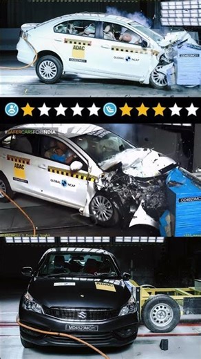Maruti Suzuki Ciaz Scores one Star ⭐️ in Global NCAP #shorts