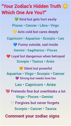 “Your Zodiac’s Hidden Personality😳 Don’t Ignore This!”#astrology#horoscope #zodiac#zodiacsign#shorts