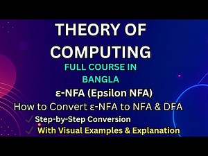 Convert ε-NFA to DFA | Step-by-Step Automata Tutorial with Examples