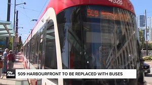 509 Harbourfront streetcar to be replaced with buses