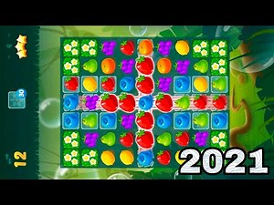 Candy fruit crush game play iOS gameplay 2021 | एंड्रॉयड गेम crush saga sweet Fruit gameplay 2021