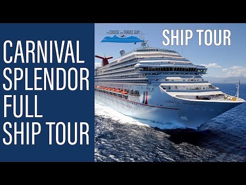 CARNIVAL SPLENDOR | FULL SHIP TOUR