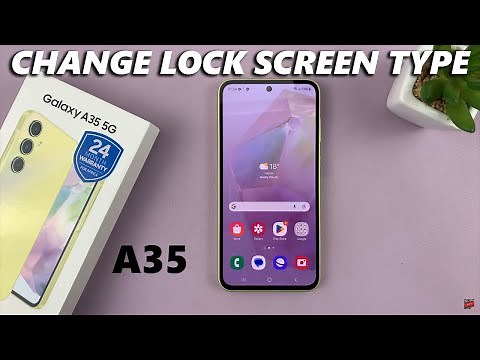 How To Change Lock Screen Type On Samsung Galaxy A55 5G