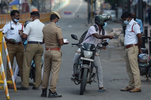 India sentences nine police officers to death over lockdown killings