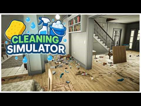 Cleaning Simulator Gameplay - First Look and First Impressions