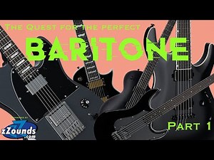 The Quest for the Perfect Baritone Episode 1 - Schecter vs ESP