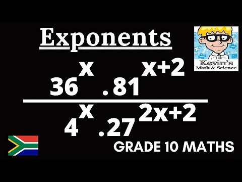 Exponents Grade 10: Change to prime number