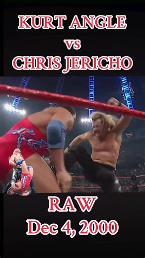 Kurt Angle vs Chris Jericho RAW 2000 #wwe #fyp #kurtangle #chrisjericho #raw