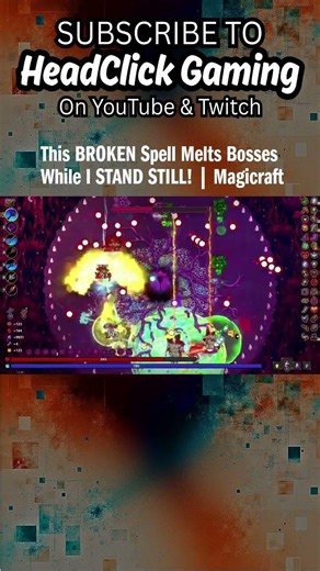 This BROKEN Spell Melts Bosses While I STAND STILL! | Magicraft