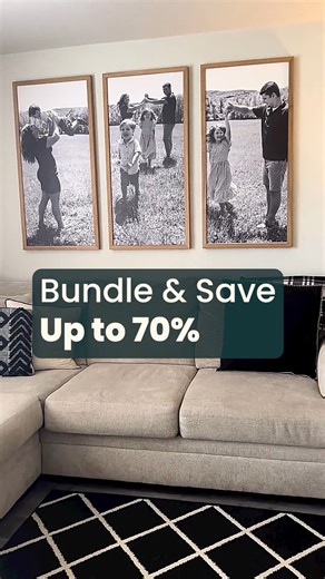 One giant print can change a room. Gallery-quality, handcrafted, ready to hang out of the box. Go big → SmallwoodHome.com | Smallwoods | Facebook