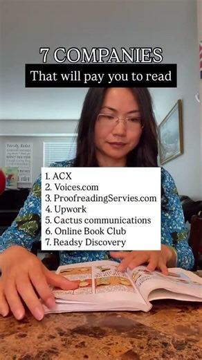 📚 6 Legit Ways to Get Paid to Read — Plus My Favorite One! 👇🏼 1️⃣ Audiobook Narration — read