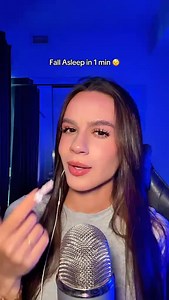 Fall Asleep in 1 min 😴 ASMR triggers #asmr #asmrvideo #asmrsounds #sleep #tingles | Kaitlyn Fall Asmr