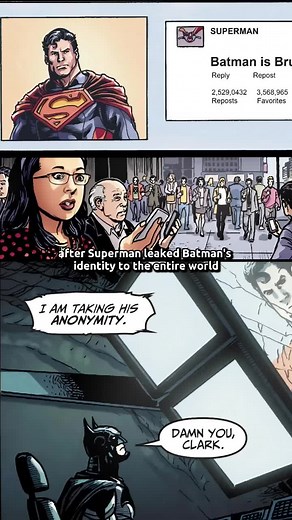 Batman Identity Leaked by Superman in Injustice Comics