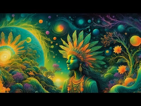 [4K UHD] The Cosmic Weaver | Psychedelic Trippy Visuals for LSD & Shroom Trips