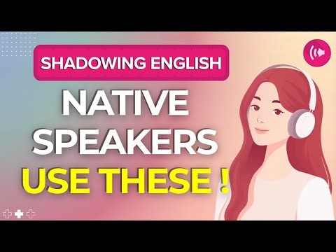 Shadowing English Speaking Practice w/ Phrasal Verbs | Speak English Fluently