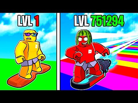 Unlocking MAX SPEED in HOVERBOARD Simulator ROBLOX