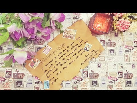 How to Make Ancient Manuscript Paper with Coffee I Art Code IAishwarya Art And Crafts
