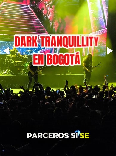 Reseña del concierto de Dark Tranquillity en Bogotá