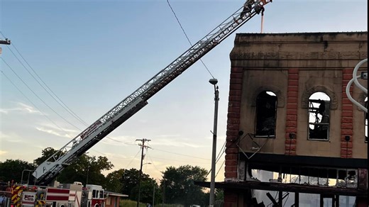 Questions linger after fire in Downtown Marlin last week