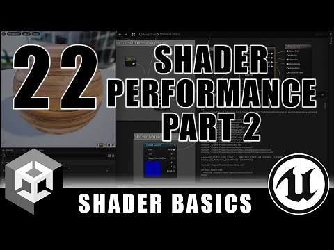 Shader Performance Measurement Part 2 - Shader Graph Basics - Episode 22