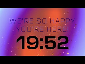 20-minute countdown video to start your worship service with intentionality