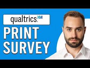 How To Print Qualtrics Survey (How To Printing A Survey In Qualtrics)