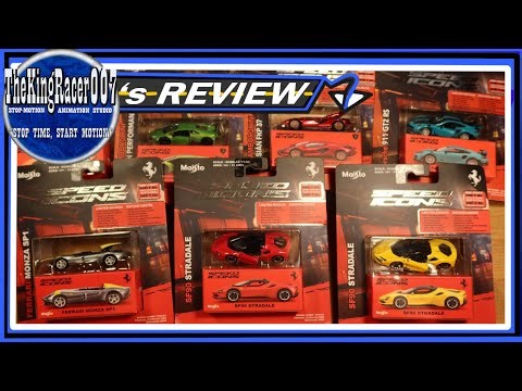 Maisto Speed Icons Series Unboxing (2025) - TKR007's Review