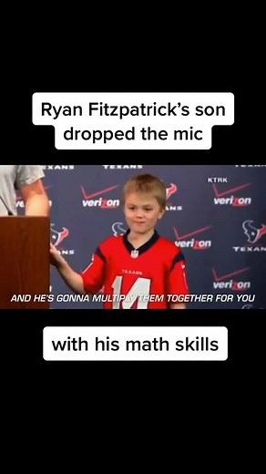 Ryan Fitzpatrick’s son is a math wiz 🧠 #texans #math #reels #NFL | CBS Sports