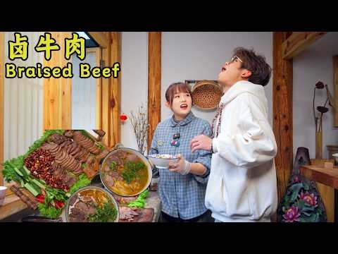 400 Yuan of Beef Shank: Braised to Perfection with Noodles and Sauce!
