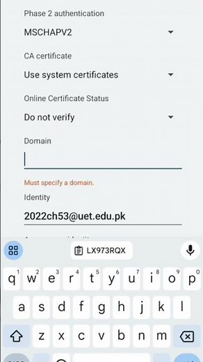 How to Connect Android 14 with eduroam