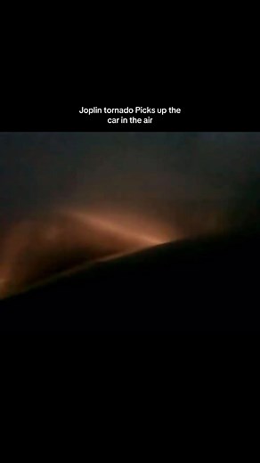 Joplin Tornado Lifts Car into the Sky