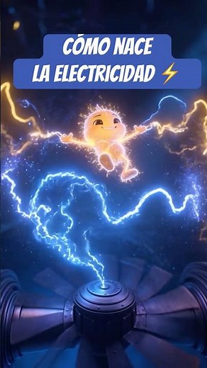 ⚡ ¿Dónde nace la electricidad que llega a tu casa? #datoscuriosos #educacion #ciencia #electricidad