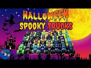 Monster Jam Halloween Monster Trucks Go Head to Head!