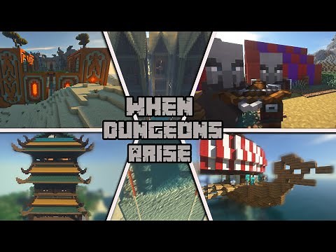 When Dungeons Arise Minecraft Mod Showcase (1.16.5)