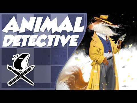 Character Design Challenge: Animal Detective