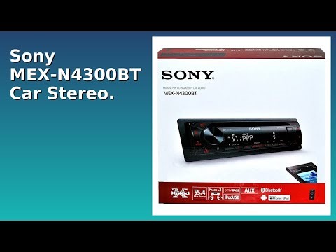 REVIEW (2025): Sony MEX-N4300BT Car Stereo. Features.