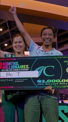 3 Months. 3 Millionaires. Winner!