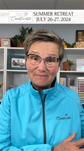 Join us at the Summer Creativate Retreat. Retreat begins this Friday, 26 July, and there's still time to register! Don't miss out on these 48 card tutorials to inspire your card making. Craft from the comfort of your home while connecting with others in our vibrant online community! | Stampin' With Jackie / Klompen Stampers