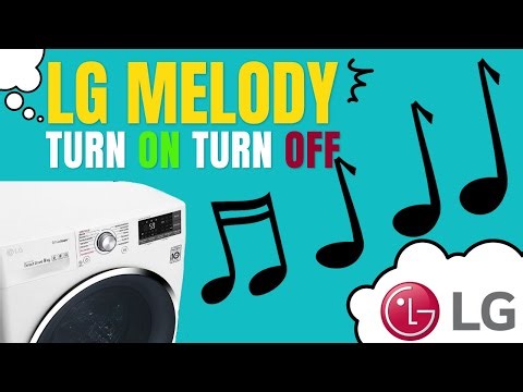 (2023) LG Melody Tune 🎵 Power On 🎵 Power Off 🎵 - Washer & Dryer Sound Chime Ringtone Beat