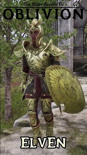 Oblivion Remastered Armor Showcase - Elven