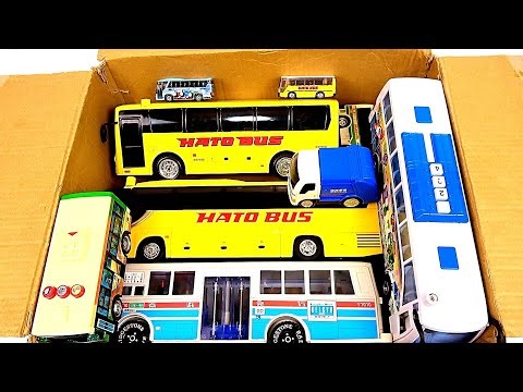Let's check out the miniature bus and garbage truck, then turn on the sound and test driving up a...