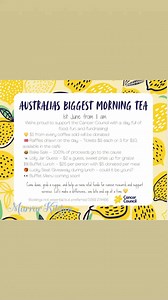 Biggest Morning Tea at Marrar Kitchen & Co. 1 June 2025. | Marrar Kitchen & Co.