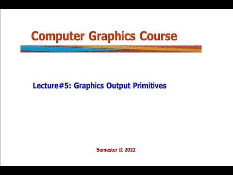 4. شرح خوارزميات رسم الدائرة ( رسومات الحاسب ) Mid-Point Circle Algorithm الجزء الاول