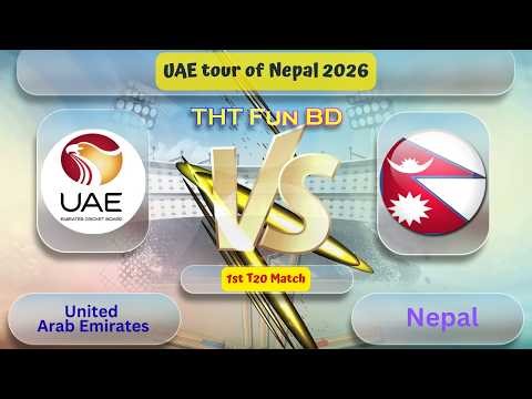 United Arab Emirates vs Nepal | UAE v NEP | UAE tour of Nepal Live Score Streaming & Updates 2026
