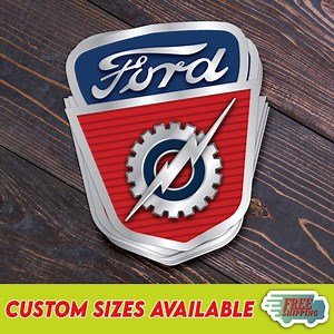 1954-1956 Ford F-100 Truck Emblem Vinyl Decal Sticker - "multiple Sizes" - **free Shipping** - Etsy